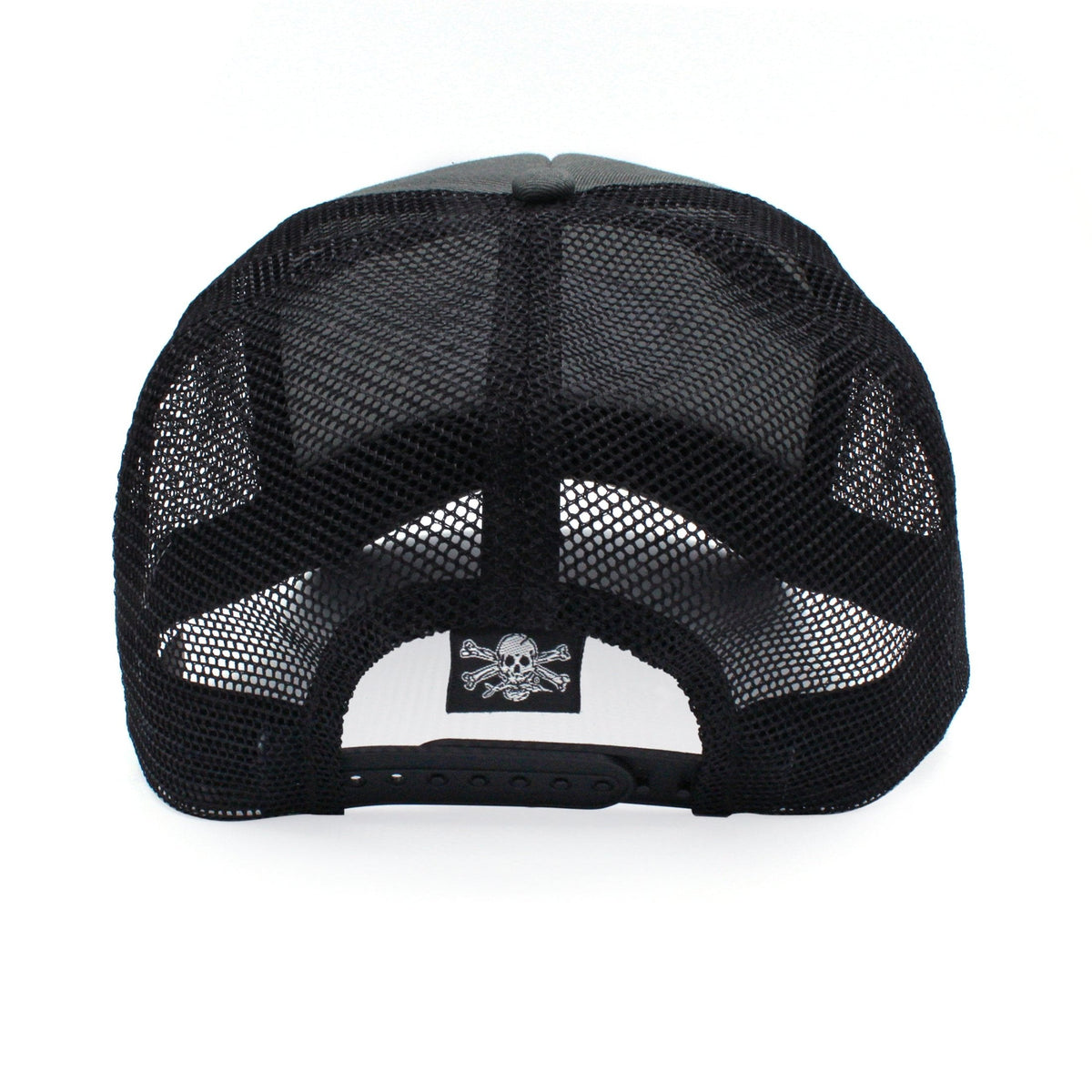 Classic Trucker Fishing Hat with Oval Calcutta Patch back